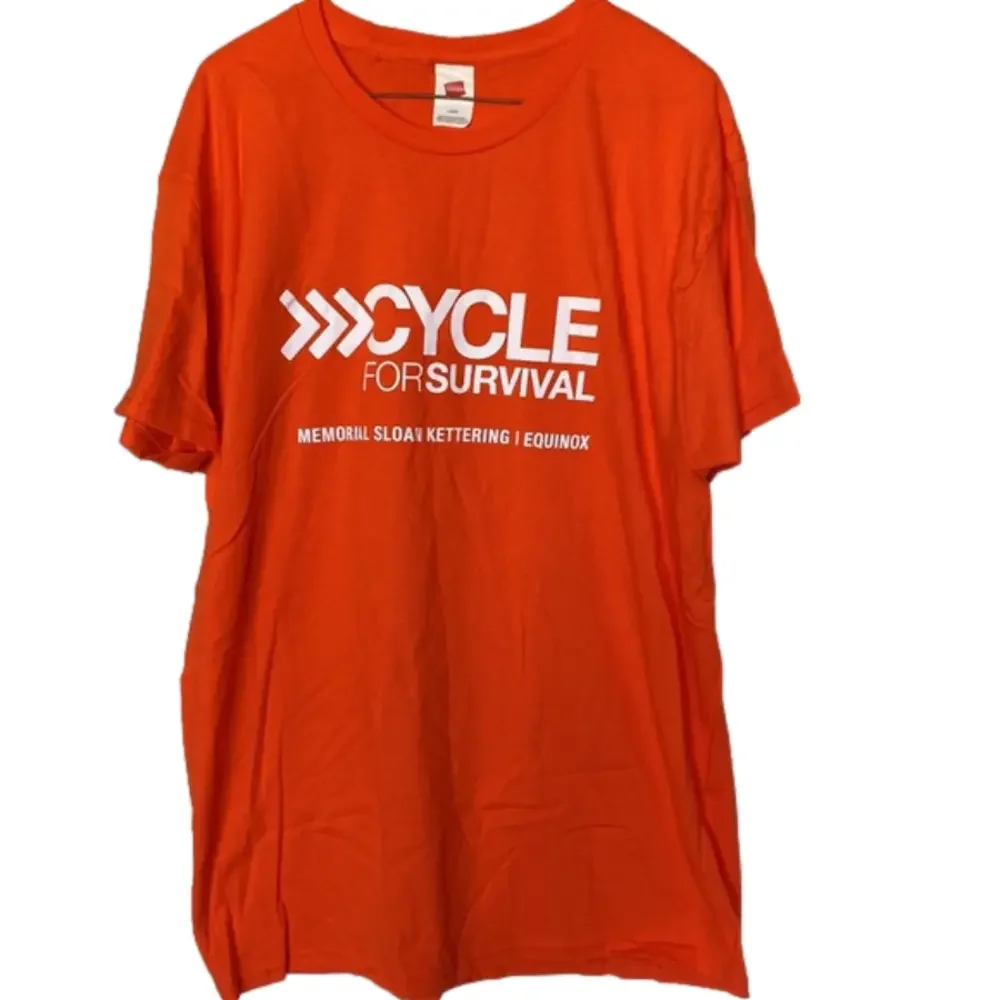 Cycle for Survival Tee Shirt size Large